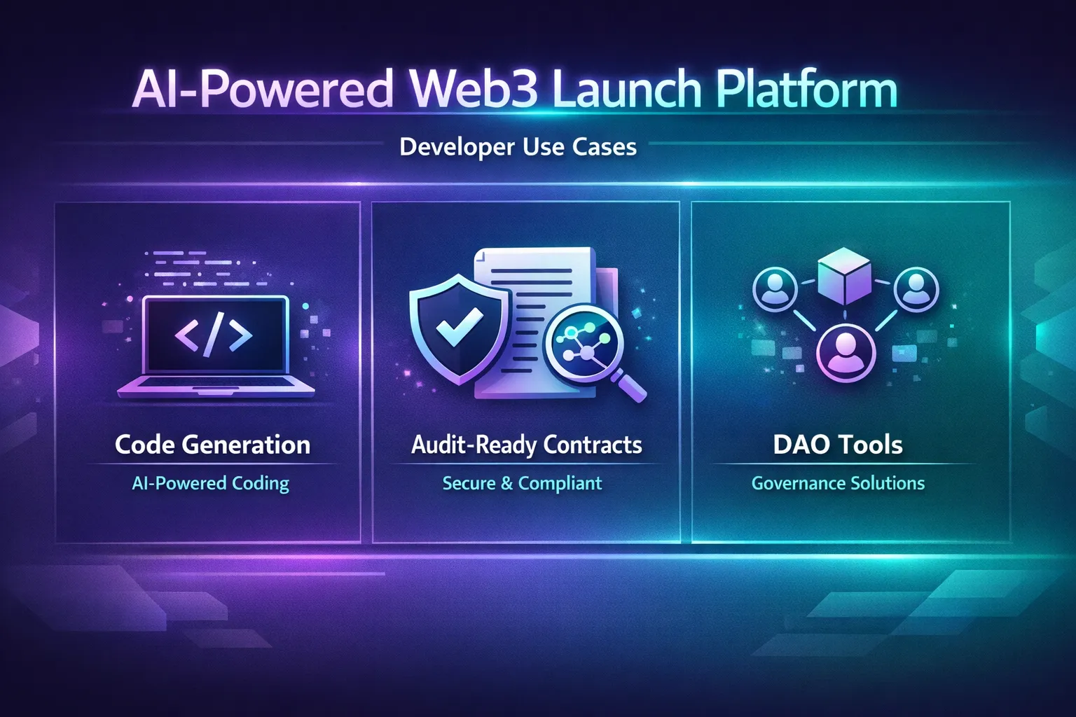 AI-powered Web3 developer use cases: code generation, audit-ready contracts, and DAO tools